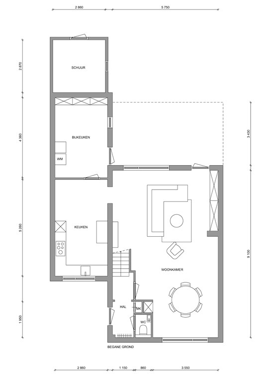 mediumsize floorplan